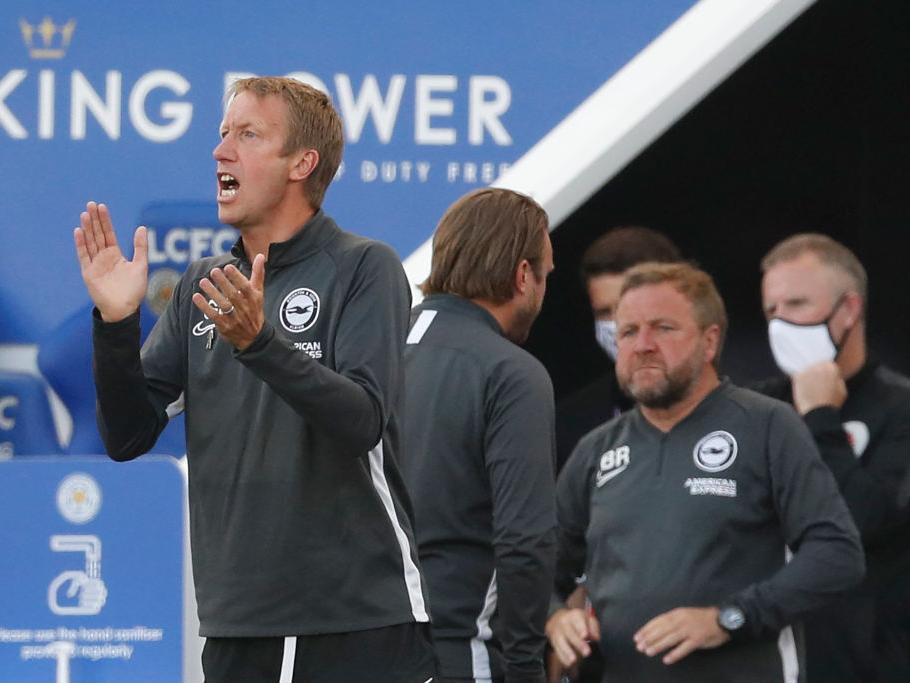 Brighton and Hove Albion head coach Graham Potter