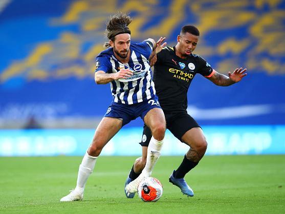 Under pressure from City's dominant midfield and lost possession too often in his own half. Replaced by Stephens on the hour. Has not been great against Liverpool or Man City