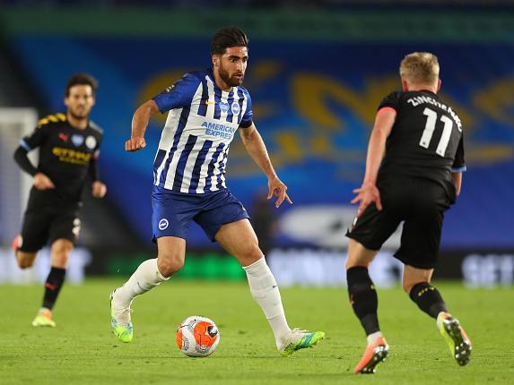 The Iranian came on for his first minutes on the pitch since the restart