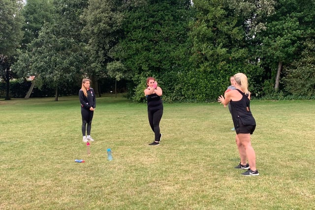 Chichester RFC's ladies section got ready for their first full season with a training session attended by England's ex-Chi junior Jess Breach