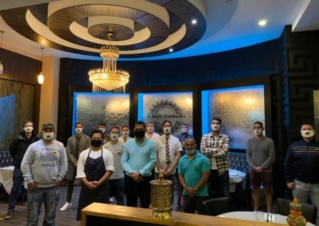Oakham Curry Club at Gurkha Durbaar in Peterborough