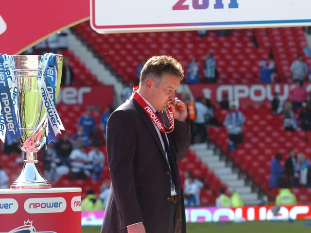 DARREN FERGUSON: Triple promotion-winning manager. Nominated by @trev112 on Twitter.
