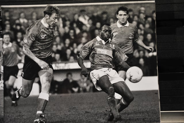 WORRELL STERLING: Unsung hero of back-to-back promotions in the early 1990s. Nominated by @crisp_jay on Twitter. 'He carried some rubbish Posh teams single handedly before starring in the double promotions in the early 90s.'
