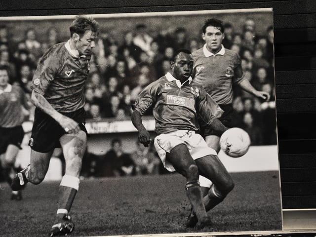 WORRELL STERLING: Unsung hero of back-to-back promotions in the early 1990s. Nominated by @crisp_jay on Twitter. 'He carried some rubbish Posh teams single handedly before starring in the double promotions in the early 90s.'