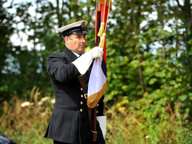 Mike Cole's funeral in Pagham. Pic Steve Robards SR2007141 SUS-200714-111215001