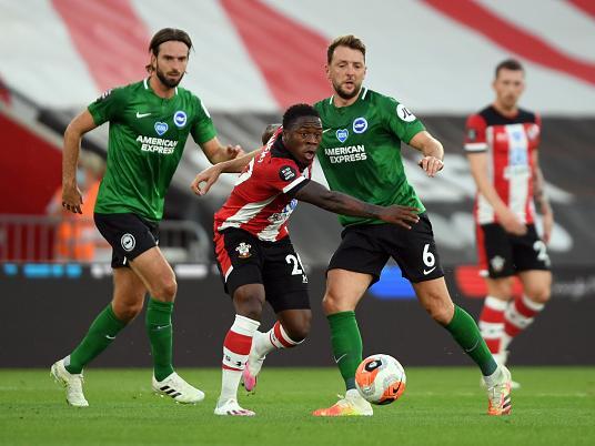 The pick of the Albion midfield. Held his position well and did his best to break up Southampton's attacks.