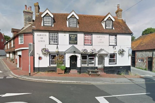 The Swan Inn in Lewes is home to a large, award-winning garden