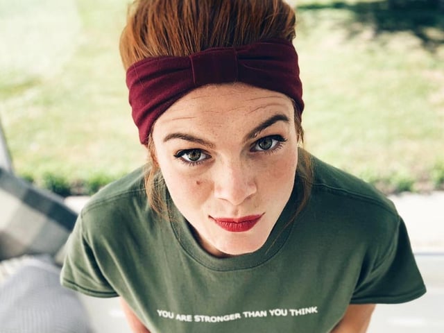 Triple British paralympian triathlete, Lauren Steadman SUS-200716-110647001