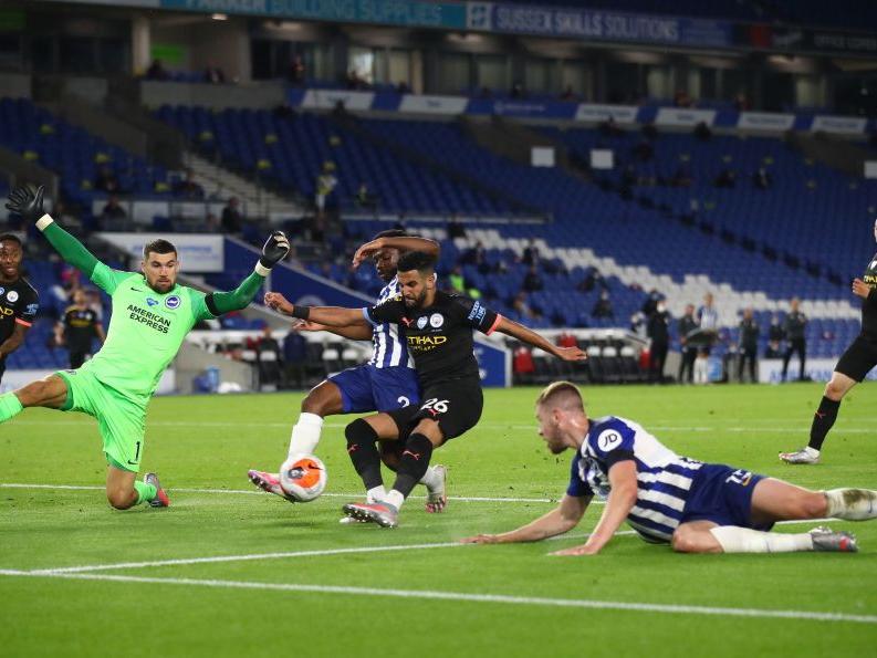 Brighton and Hove Albion are close to avoiding the drop