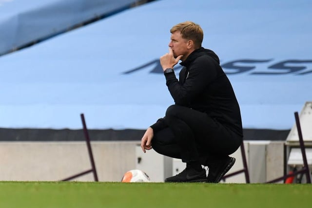 Narrow loss at City leaves Eddie Howe's men at 1/7 with two matches remaining