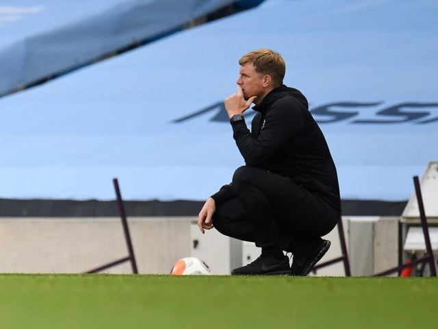Narrow loss at City leaves Eddie Howe's men at 1/7 with two matches remaining