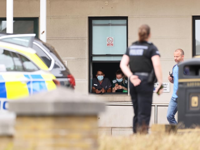 Police respond to stabbing incident at hospital
