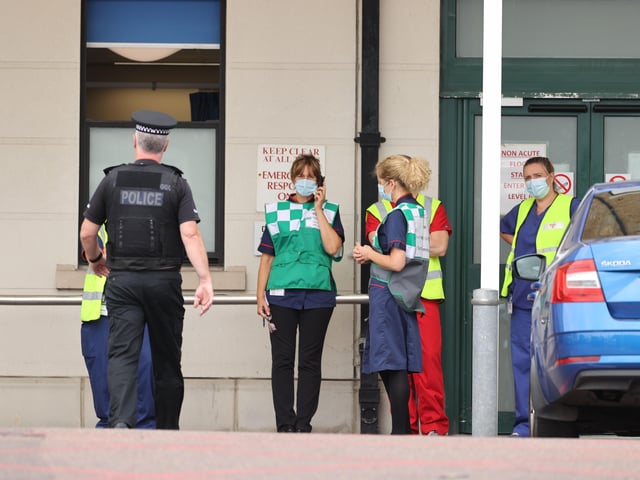 Police respond to stabbing incident at hospital
