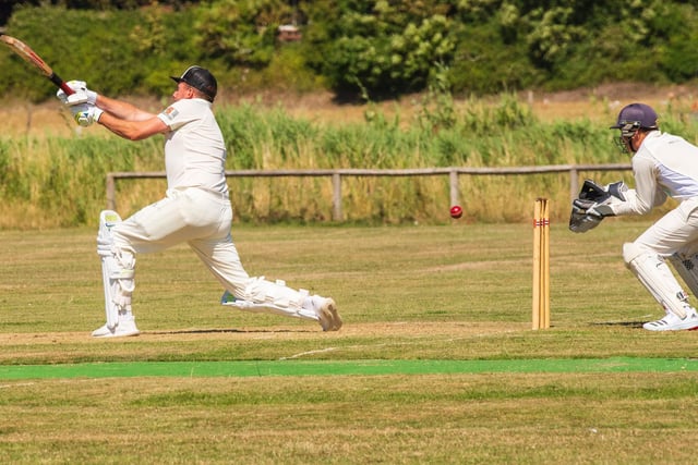 Action from Aldwick CC v Middleton Academy at the Felpham Oval / Picture: Tommy McMillan