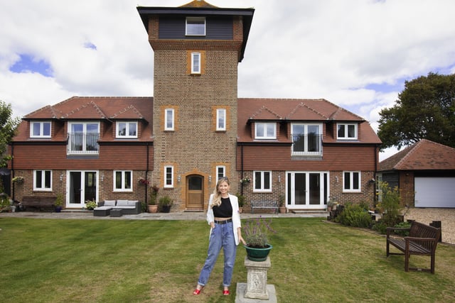Amy Hart at Painter's Keep, the property you could win in a prize draw