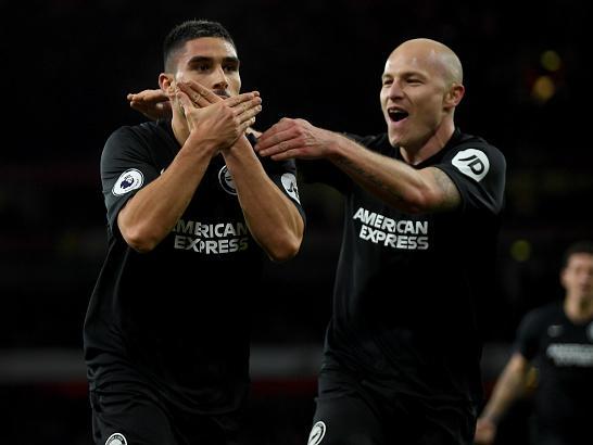 A terrific away performance and installed confidence after tough losses against Man Utd, Liverpool and Leicester. Adam Webster opened the scoring and Neal Maupay's clever header from Aaron Mooy's cross sealed the three points at the Emirates