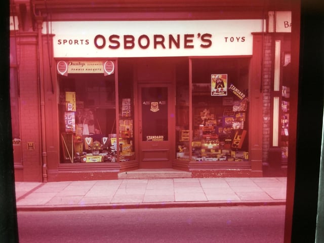 The original shop in the 1950s