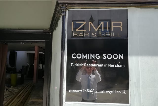 Izmir Bar and Grill in East Street, pictured ahead its opening
