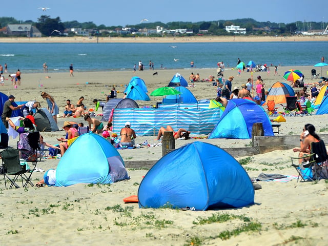 Beautiful sandy beach on the south coast. Picture: Steve Robards