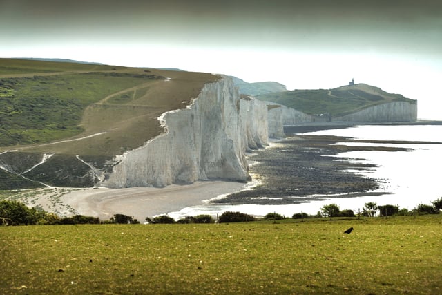 Enjoy a walk along South Downs Way at Seven Sisters cliff taken from South Hill Barn, Seaford.