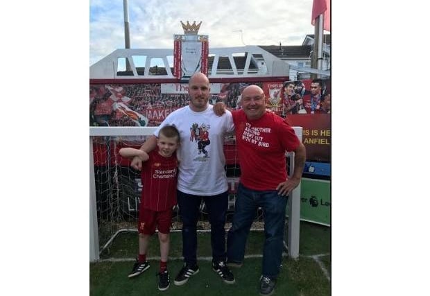 Jack has been adding bits to his mini Anfield over the last few years