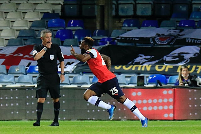 Exciting attacker made 33 appearances for Luton, scoring three times, his most important strike coming during the 1-0 win at Hull City in the penultimate game of the season.