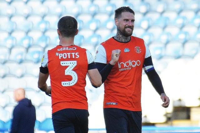Skipper played 40 games for Luton in his first real crack at the Championship and netted three times, a screamer against Middlesbrough on the opening night and then in Town's crucial 2-0 win at Huddersfield.