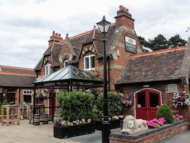 Brampton Halt in Chapel Brampton has a huge garden with plenty of seating