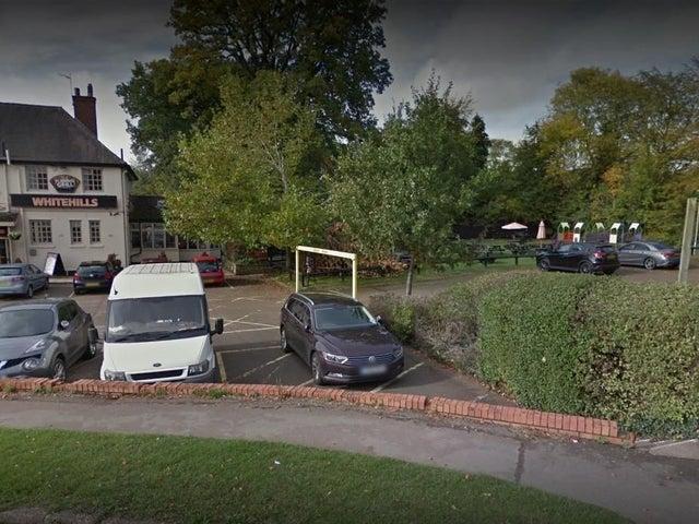 Whitehills has a large family-friendly garden with plenty of grass, play equipment and rattan on the patio area. Photo: Google