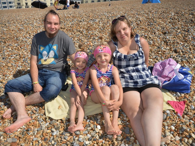Hastings beach, 31/7/20 SUS-200731-112251001