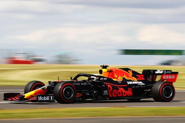 Max Verstappen's Red Bull was third fastest  but more than a second slower than pole-sitter Hamilton in 1:25.325