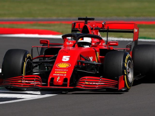 Four-time world champ Sebastien Vettel was only tenth fastest in his Ferrari in 1:26.339