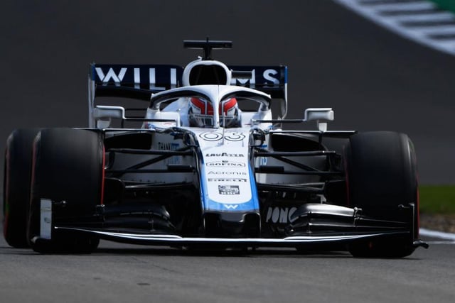 Britain's GeorgeRussell had another good Saturday in his Williams until the stewards got involved