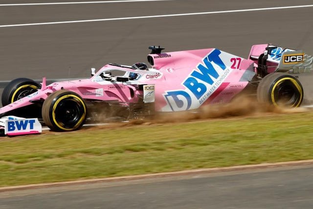 Nico Hulkenberg found it tough going as stand-in or Racing Point's Sergio Perez, who tested positive for Covid-19 earlier in the week