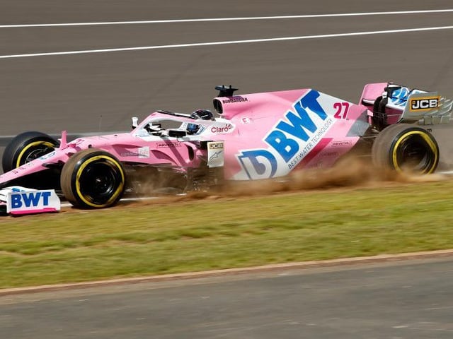 Nico Hulkenberg found it tough going as stand-in or Racing Point's Sergio Perez, who tested positive for Covid-19 earlier in the week