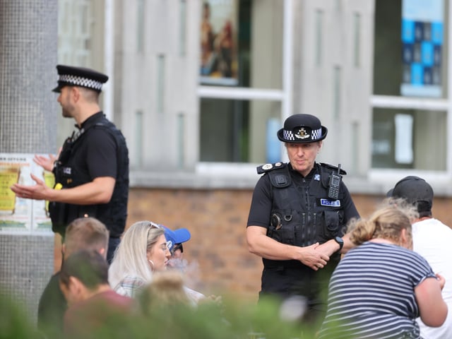 Sussex Police day of action in Worthing, Shoreham and Southwick. Picture: Eddie Mitchell SUS-200108-123351001