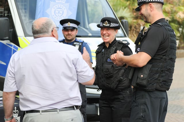 Sussex Police day of action in Worthing, Shoreham and Southwick. Picture: Eddie Mitchell SUS-200108-122756001