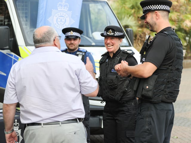 Sussex Police day of action in Worthing, Shoreham and Southwick. Picture: Eddie Mitchell SUS-200108-122756001