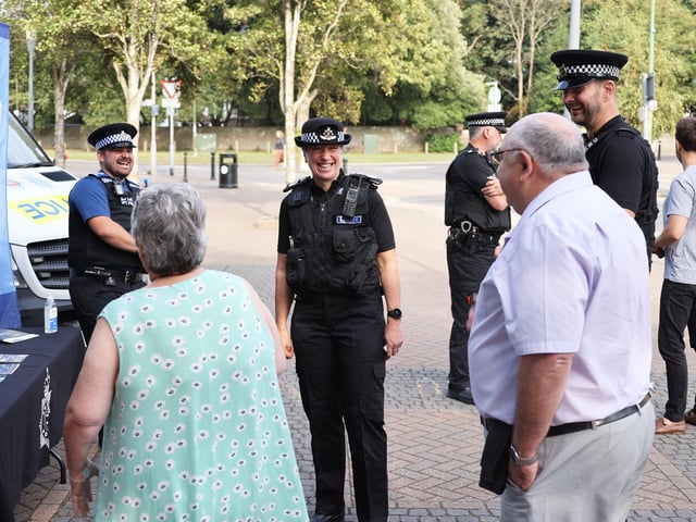 Sussex Police day of action in Worthing, Shoreham and Southwick. Picture: Eddie Mitchell SUS-200108-122818001