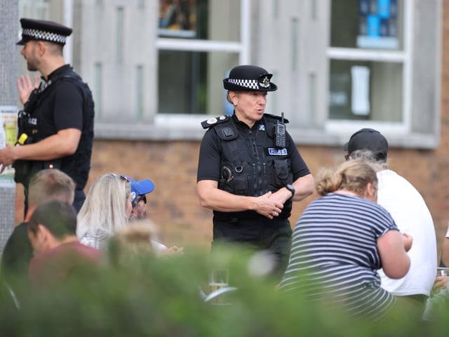 Sussex Police day of action in Worthing, Shoreham and Southwick. Picture: Eddie Mitchell SUS-200108-123403001