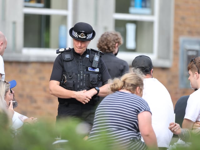 Sussex Police day of action in Worthing, Shoreham and Southwick. Picture: Eddie Mitchell SUS-200108-123425001