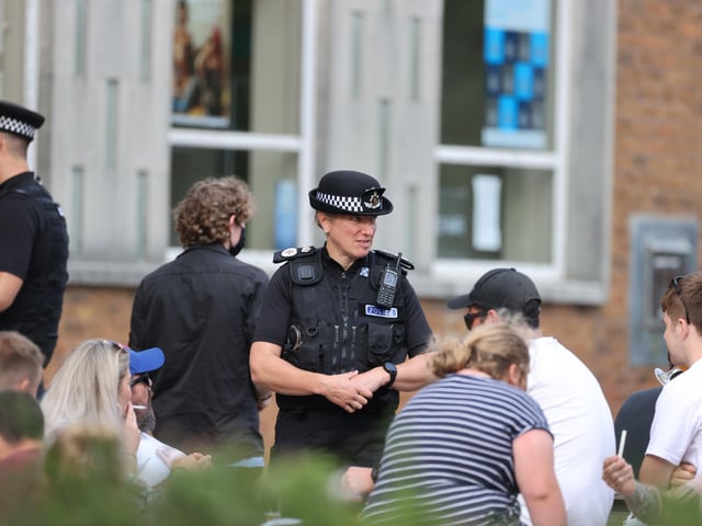 Sussex Police day of action in Worthing, Shoreham and Southwick. Picture: Eddie Mitchell SUS-200108-123436001