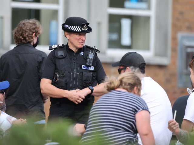 Sussex Police day of action in Worthing, Shoreham and Southwick. Picture: Eddie Mitchell SUS-200108-123448001