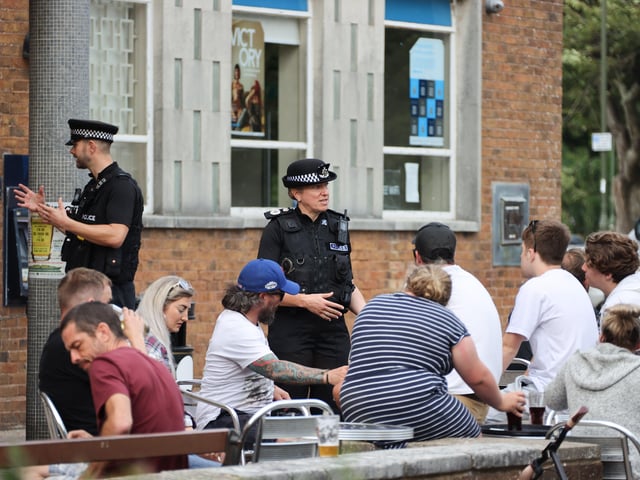 Sussex Police day of action in Worthing, Shoreham and Southwick. Picture: Eddie Mitchell SUS-200108-123459001