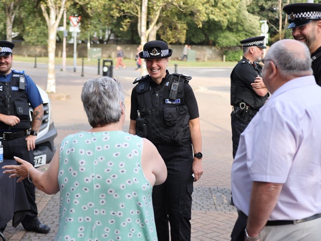 Sussex Police day of action in Worthing, Shoreham and Southwick. Picture: Eddie Mitchell SUS-200108-122903001