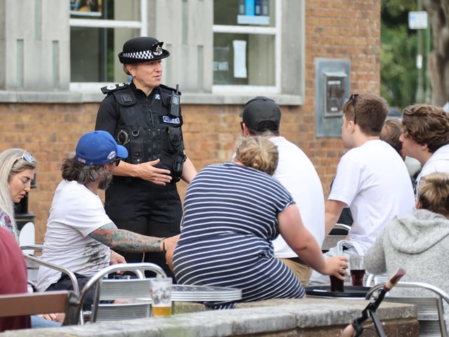 Sussex Police day of action in Worthing, Shoreham and Southwick. Picture: Eddie Mitchell SUS-200108-123522001