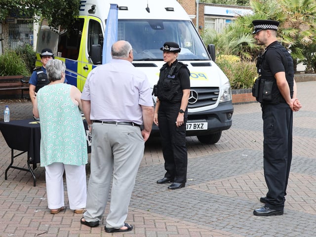 Sussex Police day of action in Worthing, Shoreham and Southwick. Picture: Eddie Mitchell SUS-200108-123023001