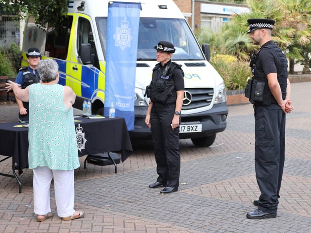 Sussex Police day of action in Worthing, Shoreham and Southwick. Picture: Eddie Mitchell SUS-200108-123046001