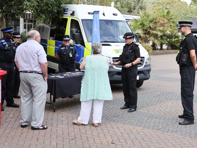Sussex Police day of action in Worthing, Shoreham and Southwick. Picture: Eddie Mitchell SUS-200108-123057001