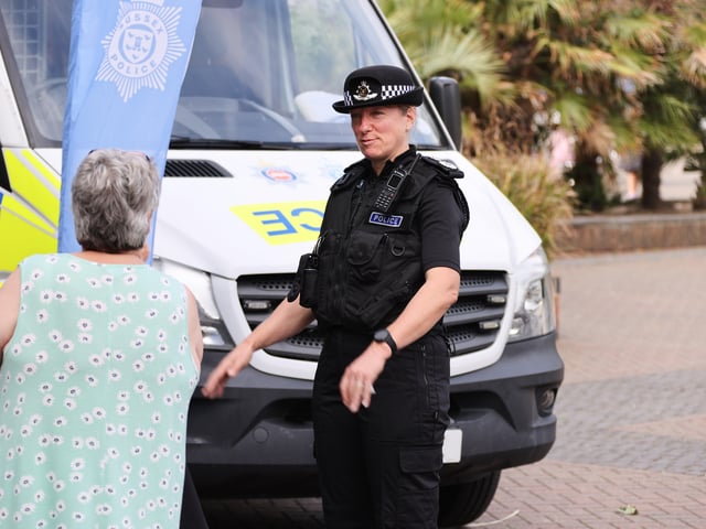 Sussex Police day of action in Worthing, Shoreham and Southwick. Picture: Eddie Mitchell SUS-200108-123109001